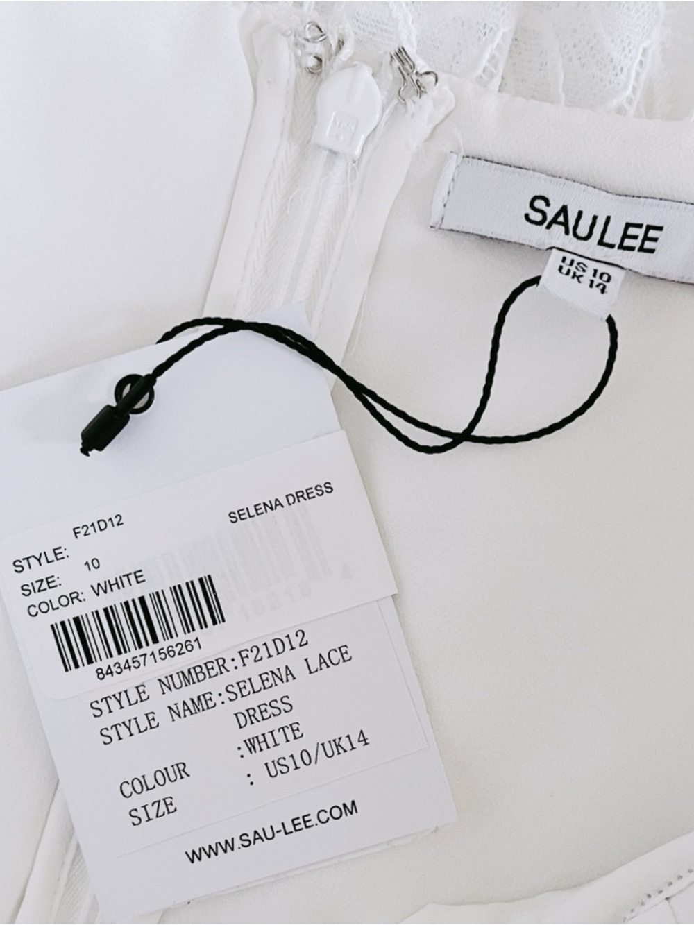 SAU LEE Selena Lace Midi Dress - Picture 13 of 15